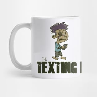 Texting Dead Zombie Boy Mug